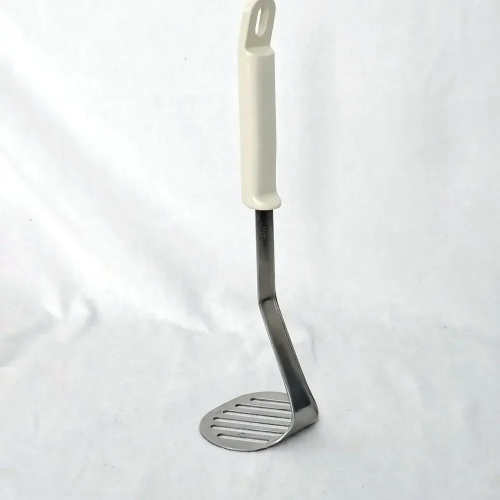 VTG Leifheit Slot Potato Masher Spatula Turner Stainless Steel 18/10 Rost Fret